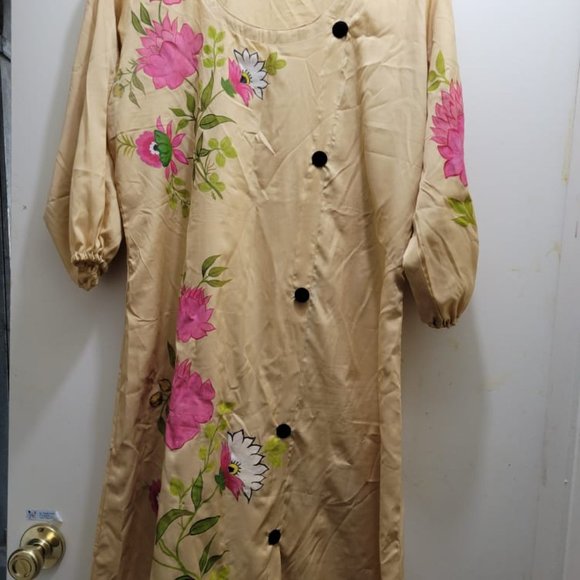 Floral Hand Painted Dress - Picture 5 of 13